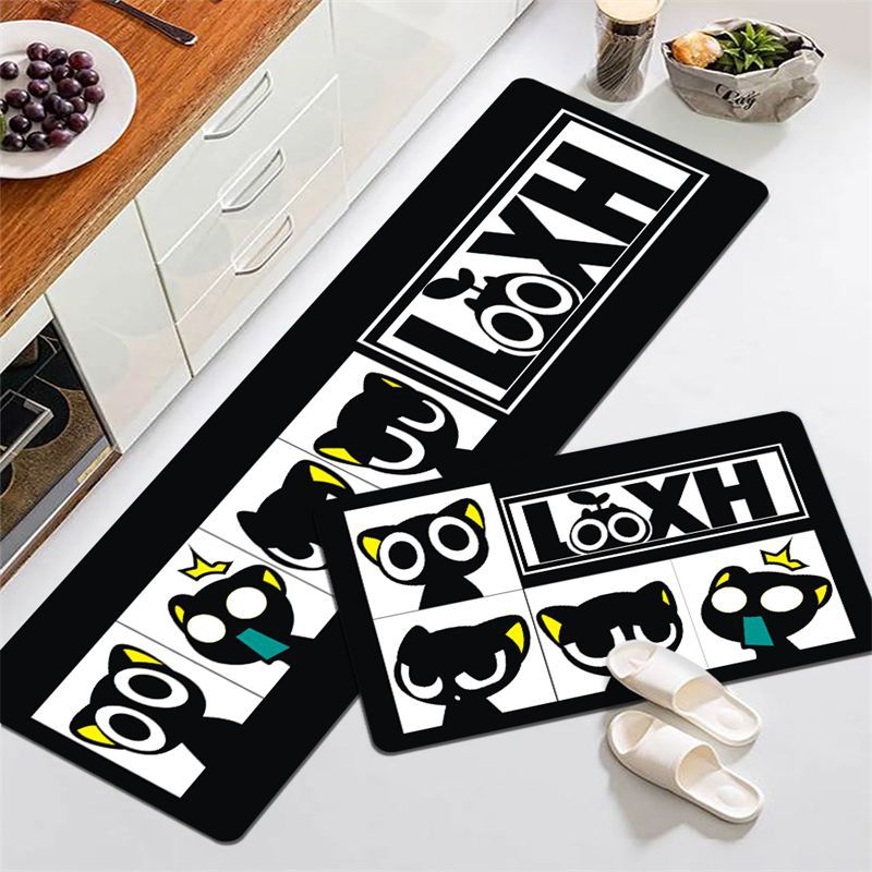 Motivational Phrase Kitchen Mat