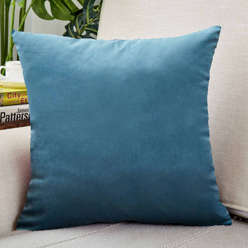 Luxurious velvet cushion cover with soft filling Kalsten