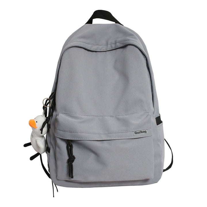 Versatile Casual Backpack with Plush Charm Kalsten