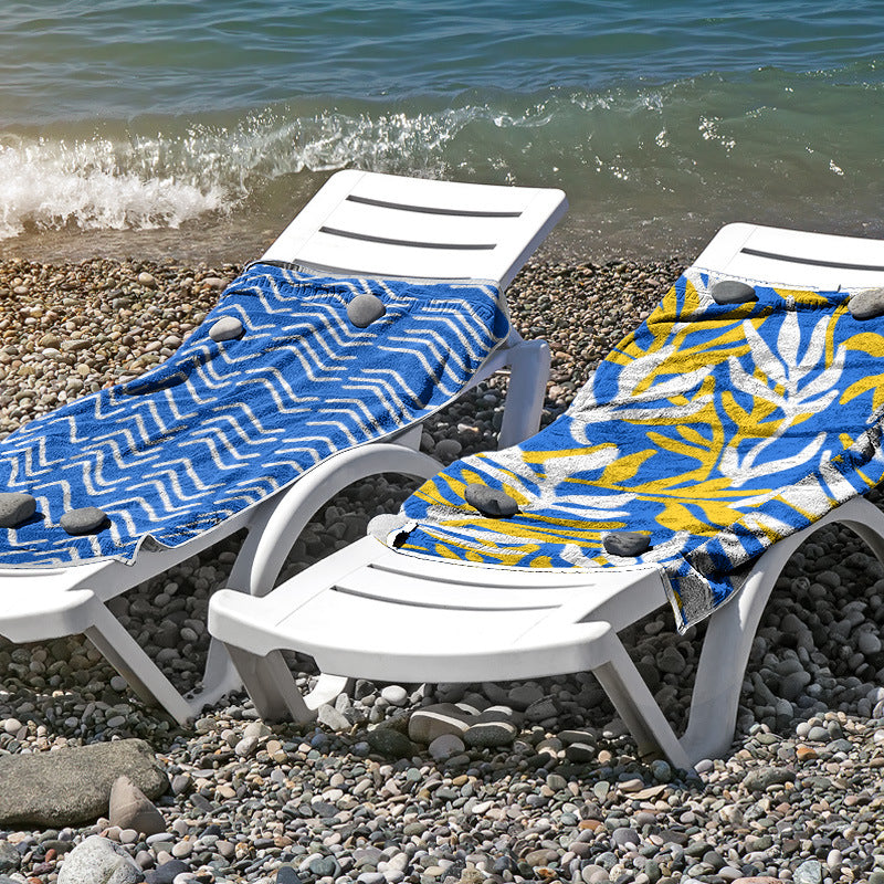 Beach towel made of skin-friendly microfiber with a creative pattern mix Kalsten