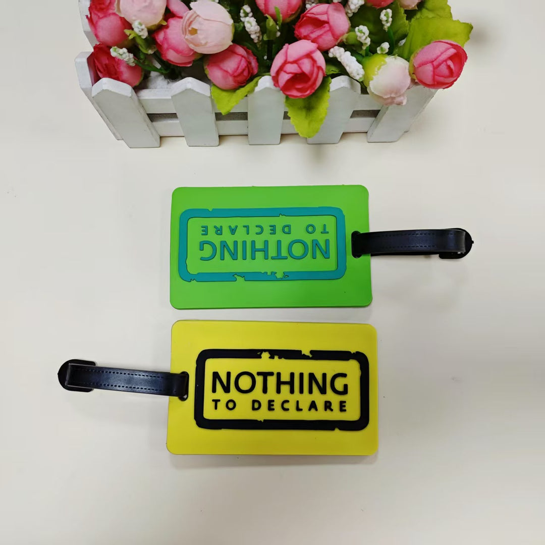 Unisex Luggage Tag with Personal Identification Message Kalsten