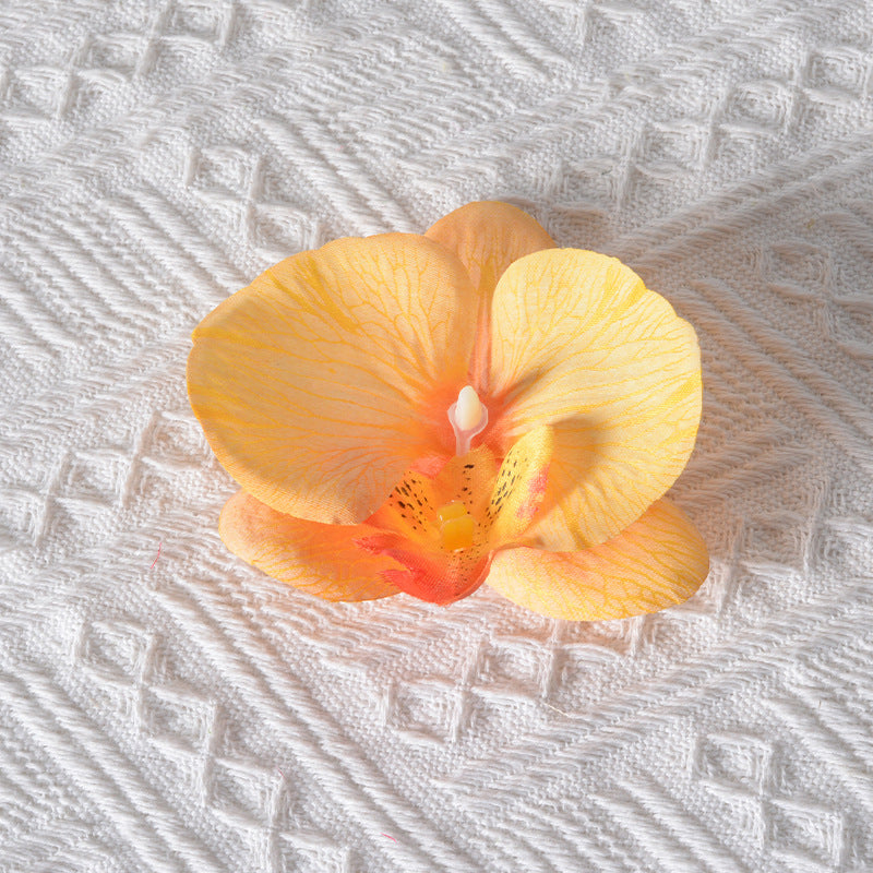 Elegant Artificial Orchid Hair Clip