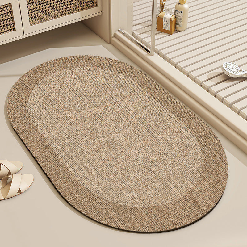 Round Non-Slip Bathroom Mat