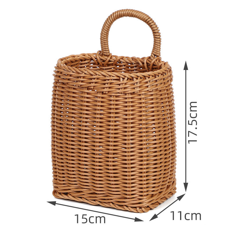 Handwoven Storage Basket with Sturdy Handle Kalsten