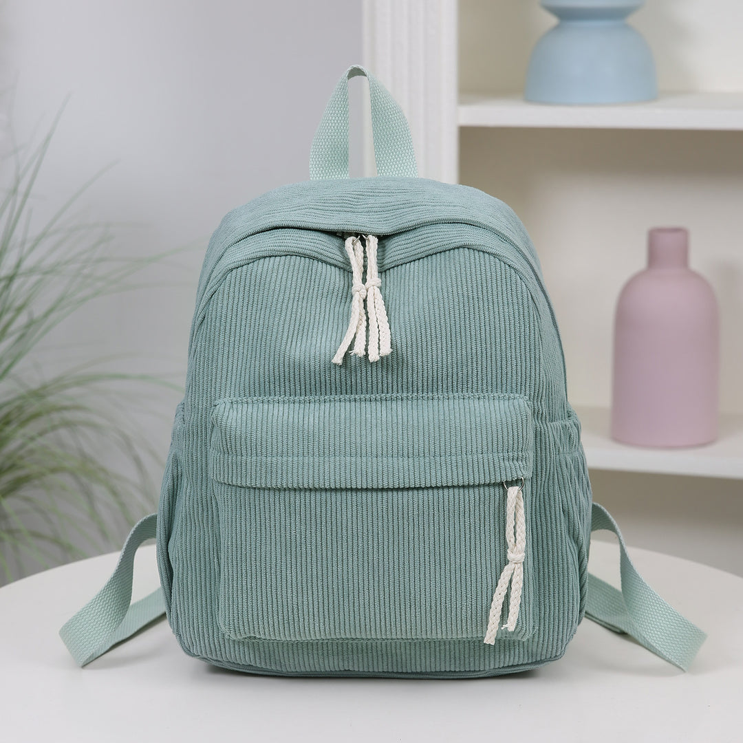 Cord-Backpack with Practical Front Pocket Kalsten