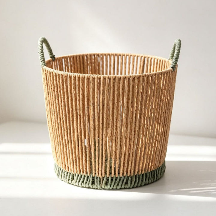 Modern Woven Storage Basket Kalsten