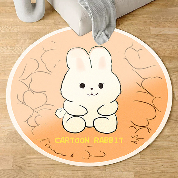 Plush Floral-Shaped Area Rug Kalsten