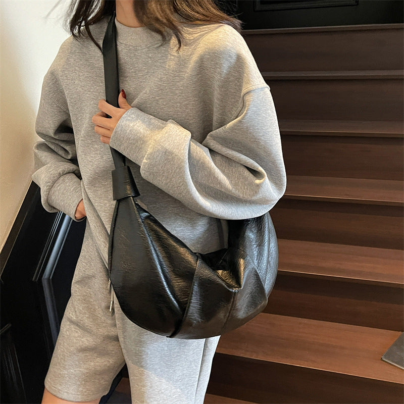 Leather Hobo Bag