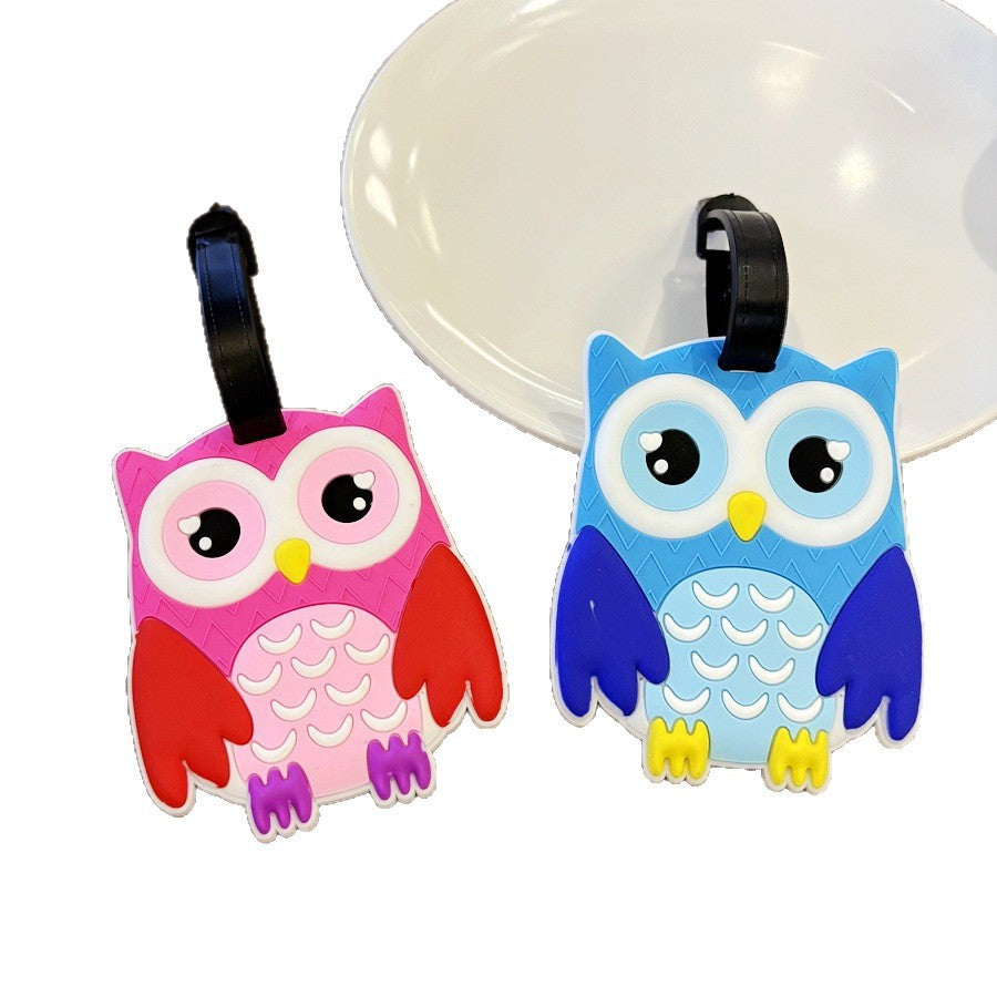 Cute Owl-Shaped Luggage Tag Kalsten
