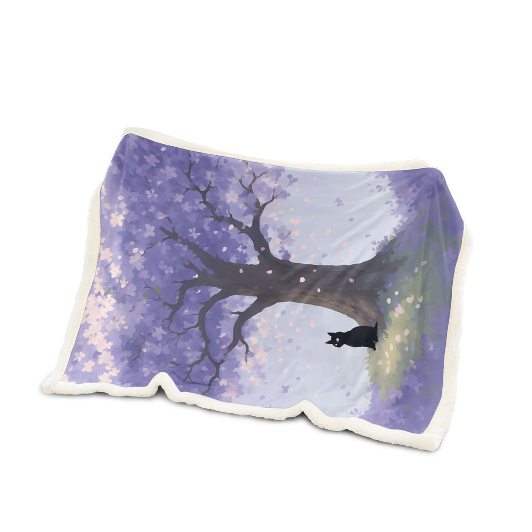 Fun Cartoon Cat Blanket