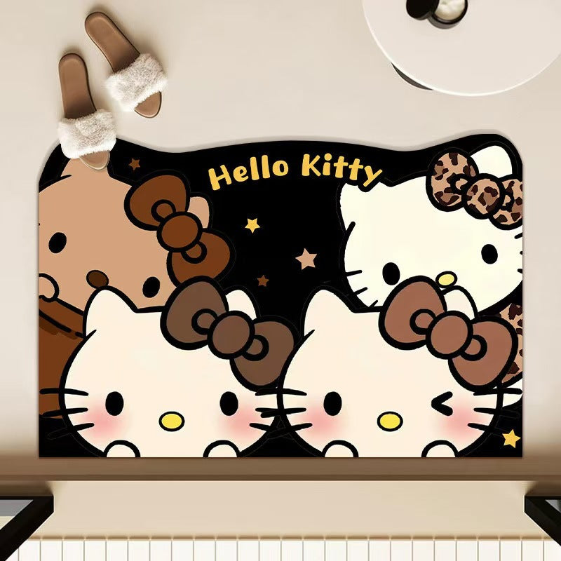 Hello Kitty-Themed Bath Mat Kalsten