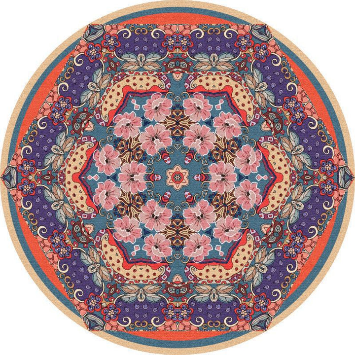 Round Decorative Area Rug Kalsten