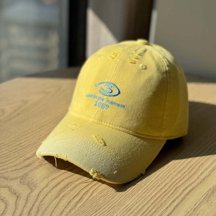 Men's Distressed Baseball Cap Kalsten
