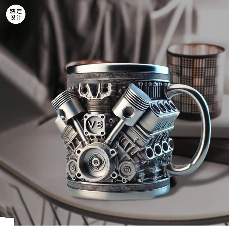 Engine-Themed Coffee Mug Kalsten