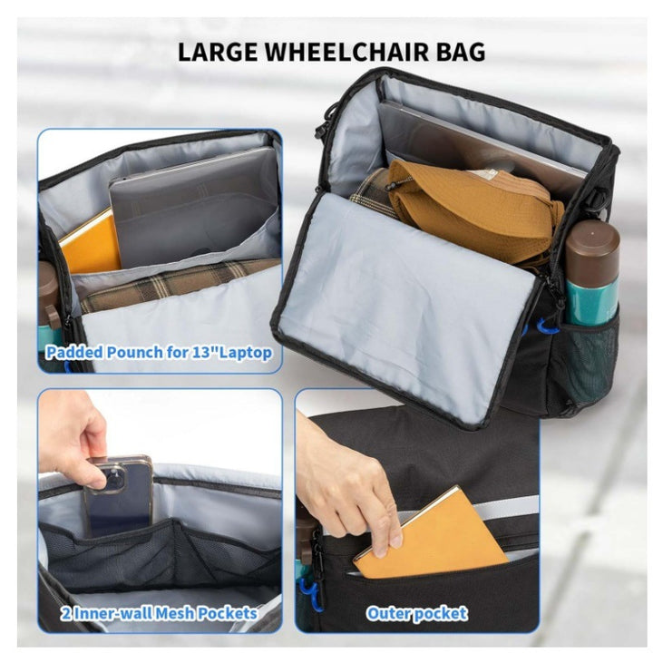 Organizer bag for wheelchairs Kalsten