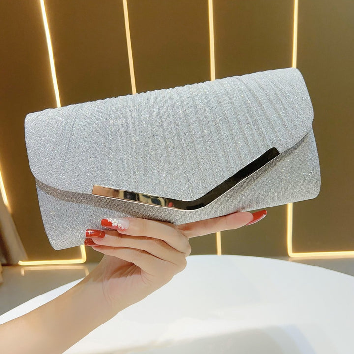 Elegant Pleated Clutch Bag