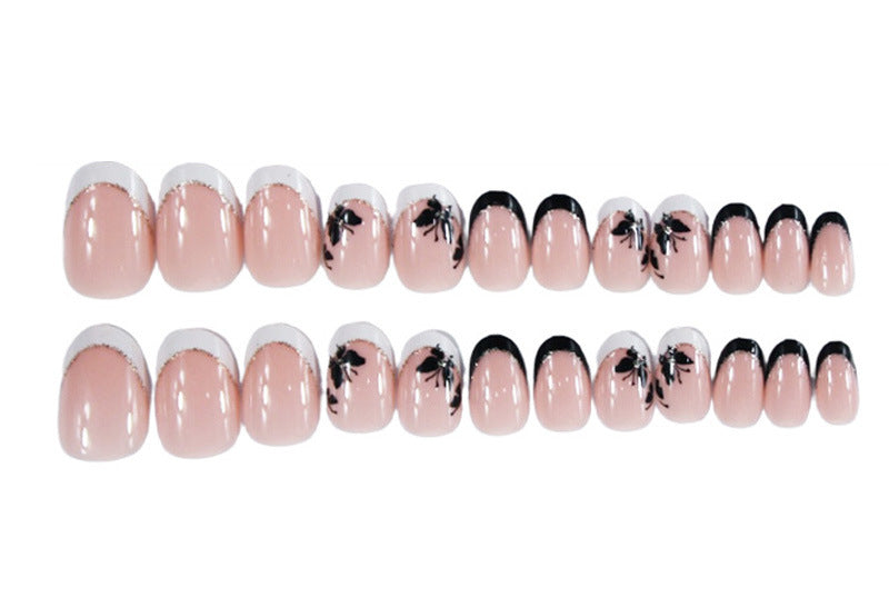 Nail art set with elegant butterfly designs Kalsten