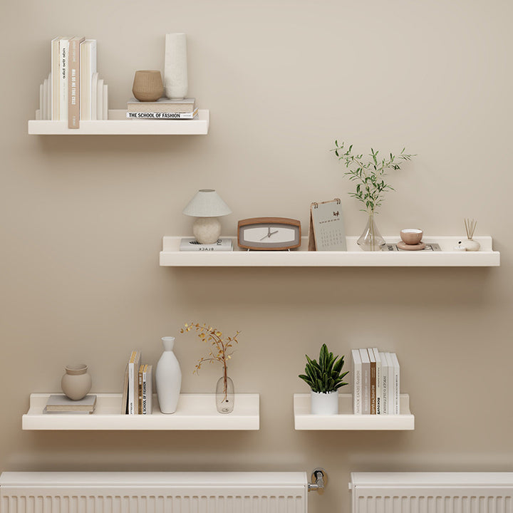 Long Slim Radiator Top Shelf Tray with Raised Edge and Heat‑Resistant Surface