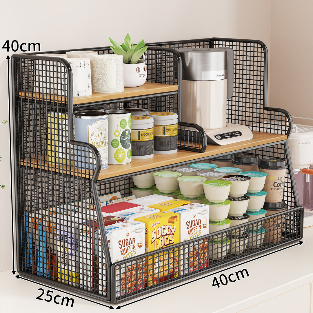 Multi-Tier Kitchen Shelf Organizer Kalsten