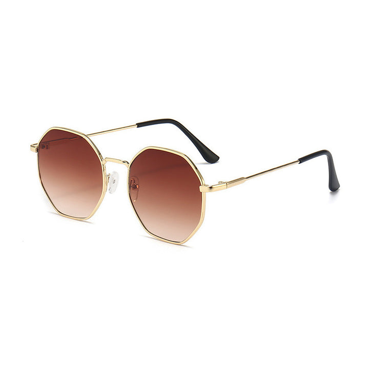 Women’s geometric sunglasses with high-quality UV protection lenses Kalsten