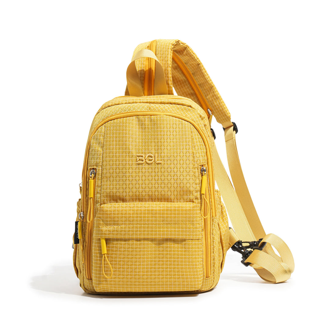 Textured Multi-Pocket Backpack Kalsten