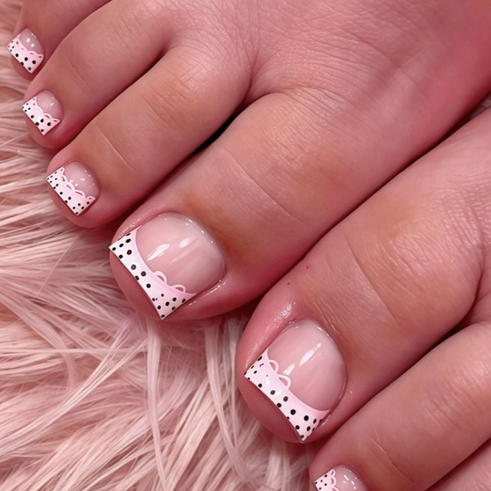 Cute Decorative Pedicure Nail Art
