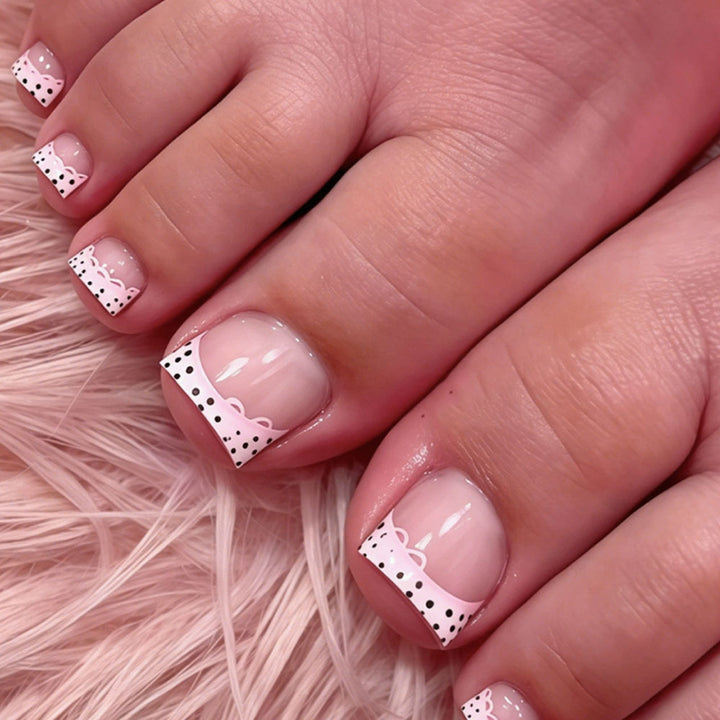 Cute Decorative Pedicure Nail Art