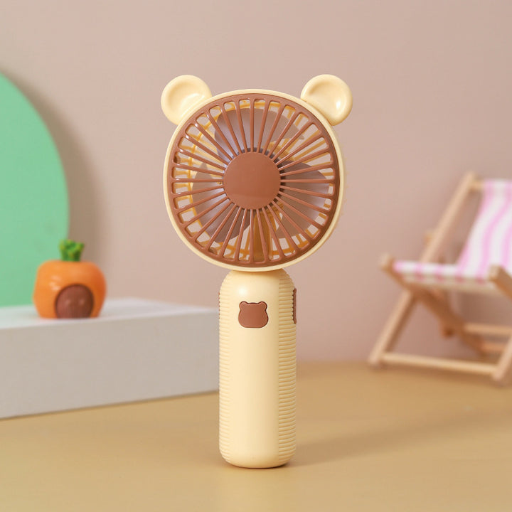 Ladies Portable Handheld Fan in Cute Bear Design Kalsten