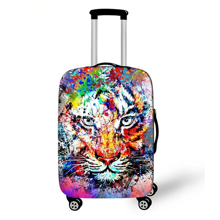Women's hard-shell suitcase with creative cat design attraction Kalsten