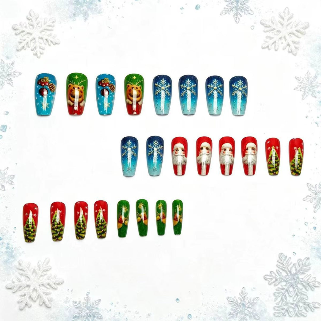Festive Winter-Themed Nail Art Kalsten 1788155576