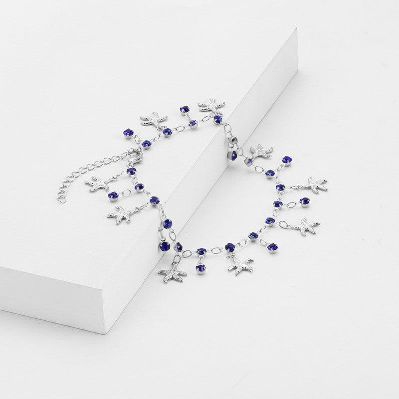 Starfish Charm Anklet Kalsten