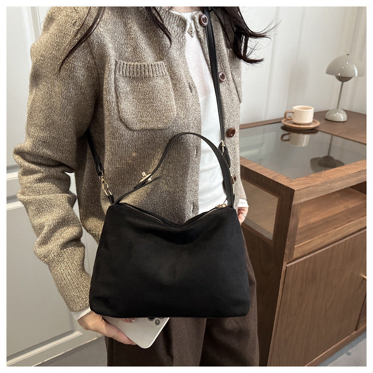 Suede Mini Handbag