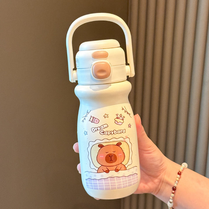 Women's insulated drinking bottle with animal-friendly design Kalsten