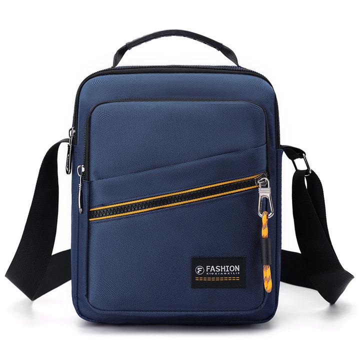 Versatile Multi-Compartment Crossbody Messenger Bag