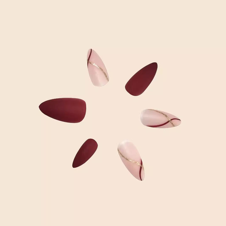 Elegant Matte Nail Art