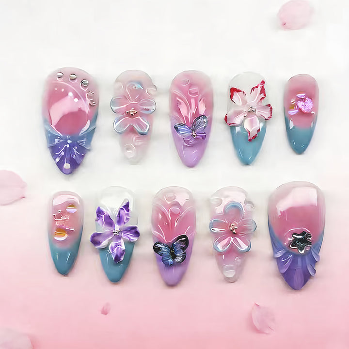 Floral Art Press-On Nail Collection Kalsten