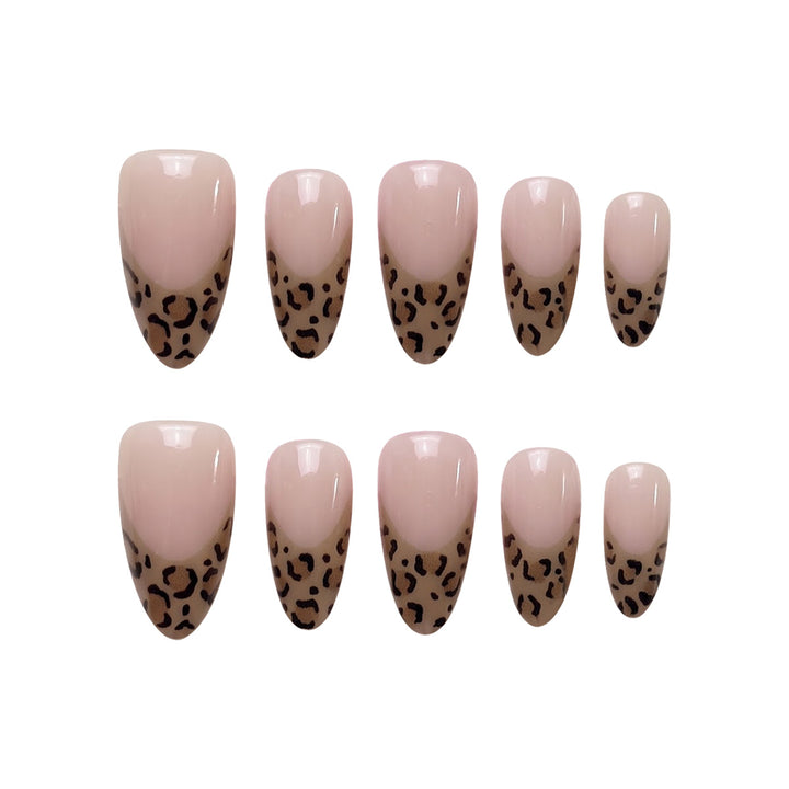 Trendy Animal Print Press-On Nails