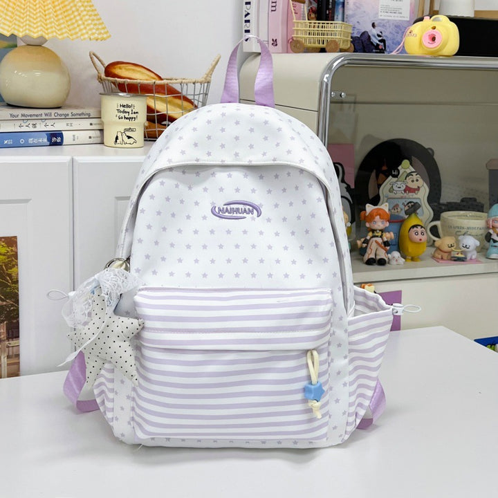 Stylish Star-Patterned Casual Backpack Kalsten