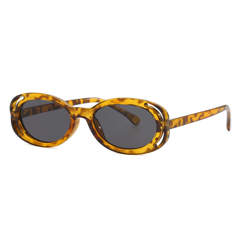 Women's fashionable sunglasses with oval frame and unique design Kalsten