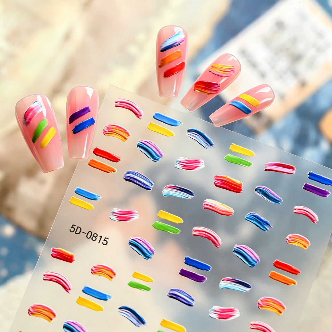 Canada-Themed Nail Art Stickers
