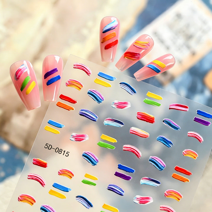 Canada-Themed Nail Art Stickers