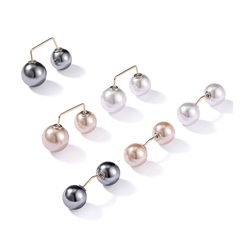 Modern Double Ball Ear Cuff Set Kalsten