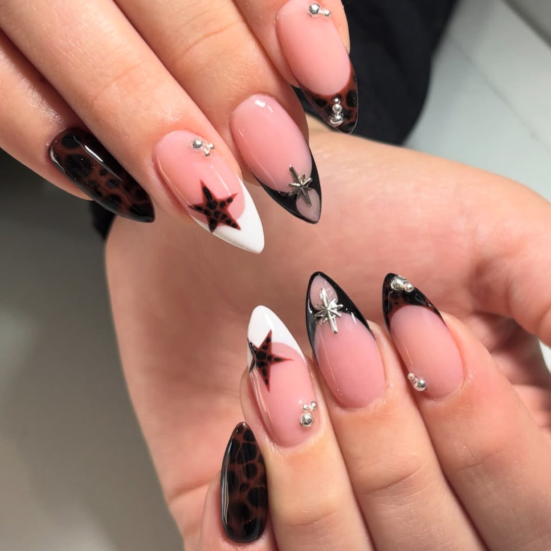 Artistic 3D Acrylic Nail Design Kalsten