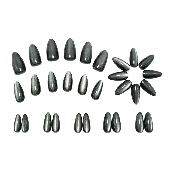 Shiny artificial nails with high gloss finish Kalsten