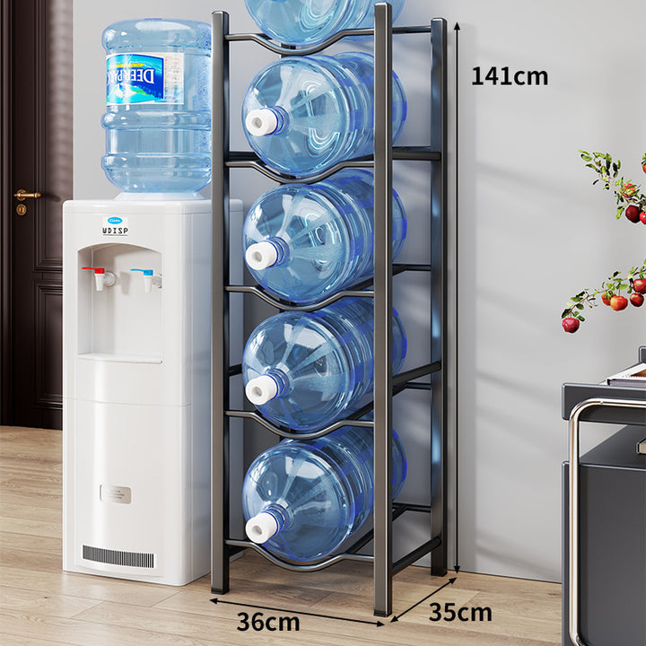 Heavy-Duty Triple-Tier Water Jug Rack for Large Bottles