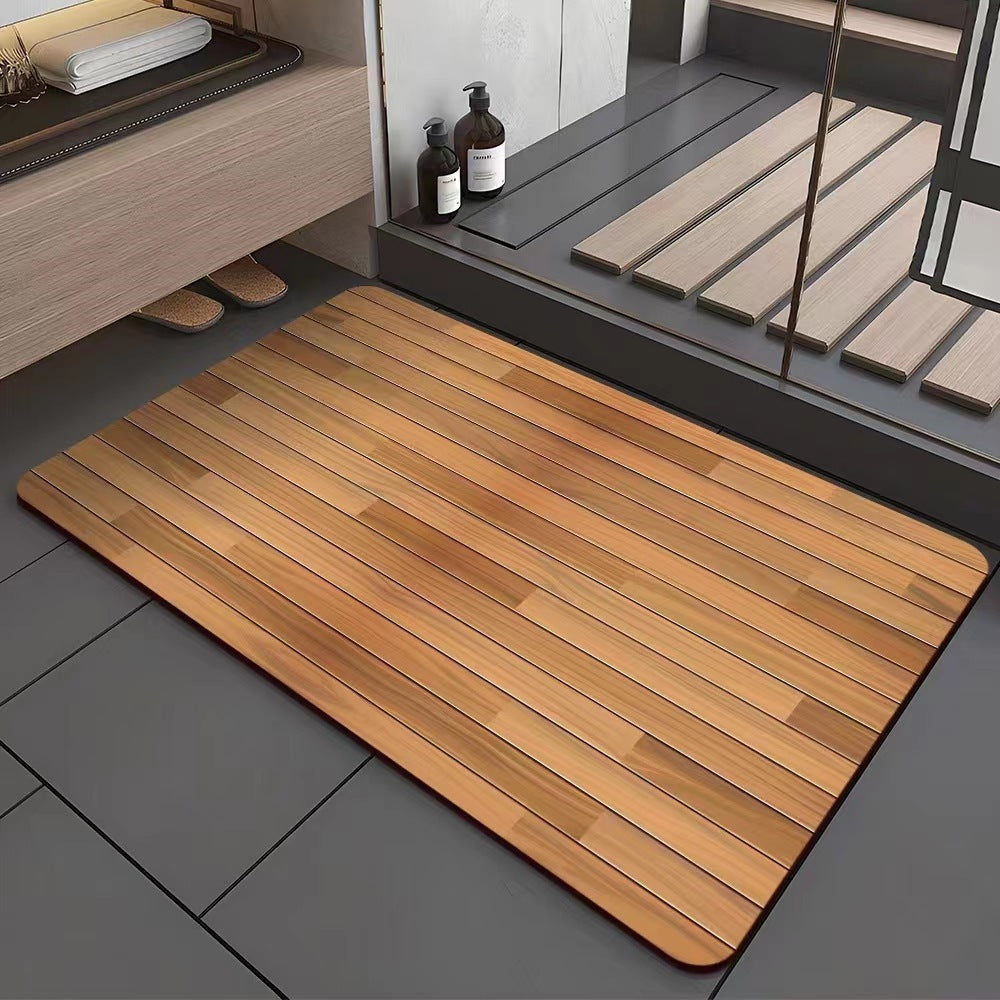 Modern Patterned Bath Mat Kalsten