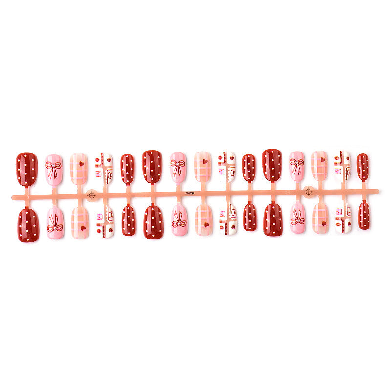 Artistic Festive Press-On Nail Set