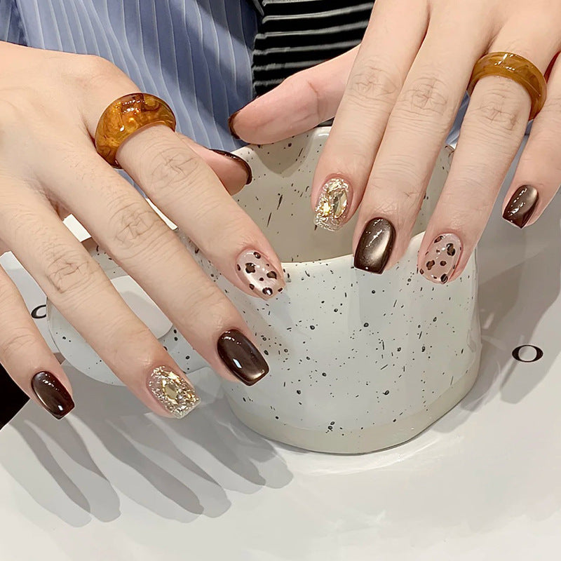 Glamorous Rhinestone Nail Art Kalsten