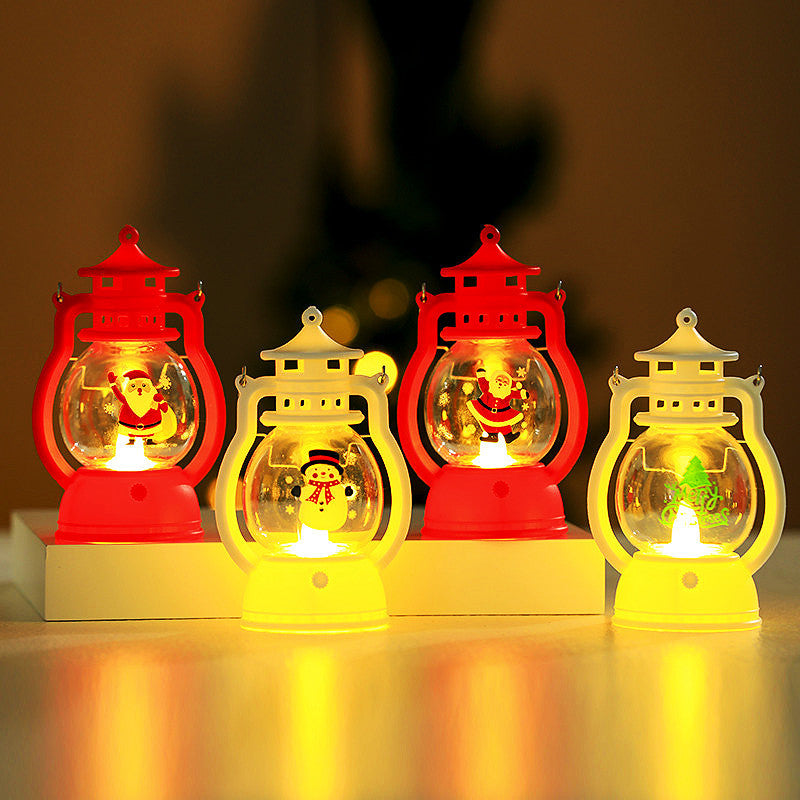 Decorative LED Santa Figurine Lantern Kalsten
