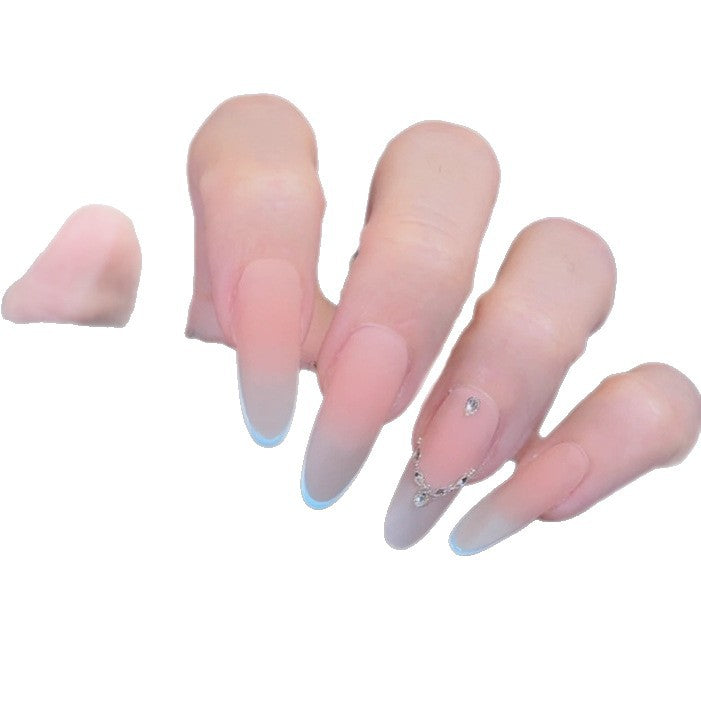 Elegant French Tip Press-On Nails